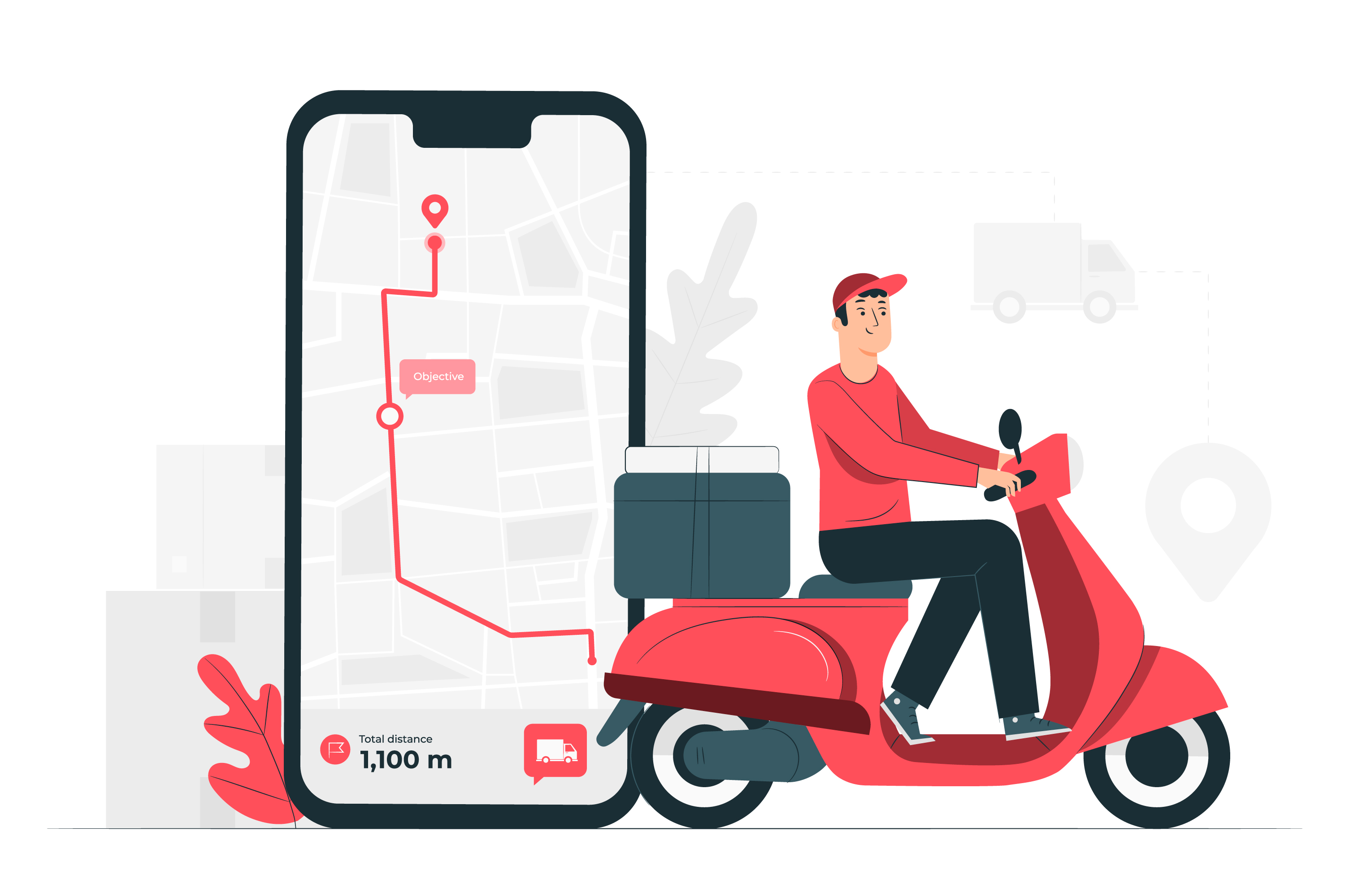 Online Services Illustration